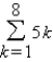 Evaluate the sum.  