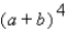 Use the binomial theorem to expand the binomial.  