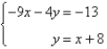 <strong>Solve using any method. </strong> A) B) inconsistent C) D) E)