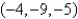<strong>Determine which one of the ordered triples below is a solution of the given system of equations. </strong> A) B) C) D) E)