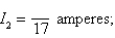 <strong>Applying Kirchhoff's Laws to the electrical network in the figure, the currents I<sub>1</sub>, I<sub>2</sub>, and I<sub>3</sub> are the solution of the system Find the currents. </strong> A) B) C) D) E)