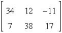 <strong>If possible, find 3A - 2B. </strong> A) B) C) not possible D) E)