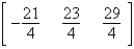 <strong>Evaluate the expression. </strong> A) B) not possible C) D) E)