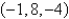 <strong>Determine which one of the ordered triples below is a solution of the given system of equations. </strong> A) B) C) D) E)