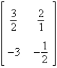 <strong>Find the determinant of the matrix .</strong> A) B) C) D) E)