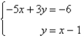 <strong>Solve using any method. </strong> A) B) C) D) E) inconsistent
