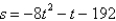 <strong>An object moving vertically is at the given heights at the specified times. Find the position equation for the object. At t = 1 second, s = 161 feet At t = 2 seconds, s = 98 feet At t = 3 seconds, s = 3 feet</strong> A) B) C) D) E)