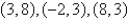 <strong>Find the equation of the circle that passes through the points .</strong> A) B) C) D) E)