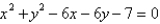 <strong>Find the equation of the circle that passes through the points .</strong> A) B) C) D) E)