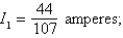 <strong>Applying Kirchhoff's Laws to the electrical network in the figure, the currents I<sub>1</sub>, I<sub>2</sub>, and I<sub>3</sub> are the solution of the system Find the currents. </strong> A) B) C) D) E)