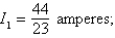 <strong>Applying Kirchhoff's Laws to the electrical network in the figure, the currents I<sub>1</sub>, I<sub>2</sub>, and I<sub>3</sub> are the solution of the system Find the currents. </strong> A) B) C) D) E)