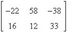<strong>If possible, find 2A - 5B. </strong> A) B) C) D) E) not possible