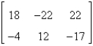 <strong>If possible, find 2A - 5B. </strong> A) B) C) D) E) not possible