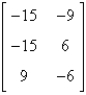 <strong>If possible, find AB. </strong> A) B) C) D) E) not possible