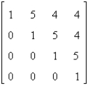 Use a graphing calculator to find the inverse of the matrix.
