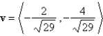 <strong>Find the vector v that has a magnitude of and is in the same direction as u, where .</strong> A) B) C) D) E)