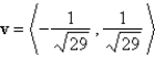 <strong>Find the vector v that has a magnitude of and is in the same direction as u, where .</strong> A) B) C) D) E)