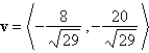 <strong>Find the vector v that has a magnitude of and is in the same direction as u, where .</strong> A) B) C) D) E)