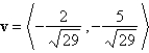 <strong>Find the vector v that has a magnitude of and is in the same direction as u, where .</strong> A) B) C) D) E)
