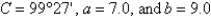 <strong>Determine the area of a triangle having the following measurements. Round your answer to two decimal places. </strong> A) 34.18 sq. units B) 37.29 sq. units C) 27.97 sq. units D) 31.07 sq. units E) 24.86 sq. units