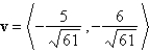 <strong>Find the vector v that has a magnitude of and is in the same direction as u, where .</strong> A) B) C) D) E)