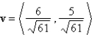 <strong>Find the vector v that has a magnitude of and is in the same direction as u, where .</strong> A) B) C) D) E)