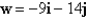 <strong>Let w be a vector with initial point and terminal point . Write w as a linear combination of the standard unit vectors i and j.</strong> A) B) C) D) E)