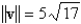 <strong>Find the magnitude of vector v with initial point and terminal point .</strong> A) B) C) D) E)