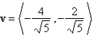 <strong>Find the vector v that has a magnitude of and is in the same direction as u, where .</strong> A) B) C) D) E)