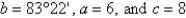 <strong>Determine the area of a triangle having the following measurements. Round your answer to two decimal places. </strong> A) 28.61 sq. units B) 21.46 sq. units C) 19.07 sq. units D) 23.84 sq. units E) 26.22 sq. units