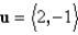 Given vectors   and   determine the quantity indicated below.  
