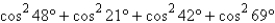 <strong>Use the cofunction identities to evaluate the expression below without the aid of a calculator.  </strong> A) 2 B) 0 C) 1 D)   E) -1 <div style=padding-top: 35px> 
