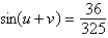 <strong>Find the exact value of   given that   and   . (Both u and v are in Quadrant II.)</strong> A)   B)   C)   D)   E)   <div style=padding-top: 35px> 