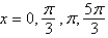 <strong>Find the exact solutions of the given equation in the interval   .  </strong> A)   B)   C)   D)   E)   <div style=padding-top: 35px> 