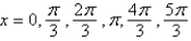 <strong>Find the exact solutions of the given equation in the interval   .  </strong> A)   B)   C)   D)   E)   <div style=padding-top: 35px> 