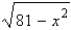  <strong>If   , use trigonometric substitution to write   as a trigonometric function of  \theta  , where   .</strong> A)   B)   C)   D)   E)   <div style=padding-top: 35px>  