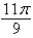 <strong>Rewrite in radian measure as a multiple of \pi .</strong> A) B) C) D) E)