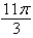 <strong>Rewrite in radian measure as a multiple of \pi .</strong> A) B) C) D) E)