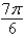 <strong>Find the area of the sector of the circle with radius 4 feet and central angle .</strong> A) B) C) D) E)