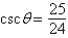 <strong>The point is on the terminal side of an angle in standard position. Determine the exact value of .</strong> A) B) C) D) E)