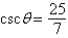 <strong>The point is on the terminal side of an angle in standard position. Determine the exact value of .</strong> A) B) C) D) E)