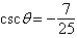 <strong>The point is on the terminal side of an angle in standard position. Determine the exact value of .</strong> A) B) C) D) E)