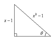 <strong>Use an inverse function to write \theta as a function of x. </strong> A) B) C) D) E)
