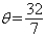 <strong>Find the radian measure of the central angle of the circle of radius 6 meters that intercepts an arc of length 32 meters.</strong> A) B) C) D) E)