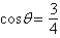 <strong>The point is on the terminal side of an angle in standard position. Determine the exact value of .</strong> A) B) C) D) E)