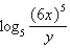 <strong>Condense the expression to the logarithm of a single term.</strong> A) B) C) D) E)