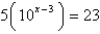 <strong>Solve for x: . Round to 3 decimal places.</strong> A) 0.663 B) 1.362 C) 3.663 D) -1.362 E) no solution