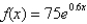 <strong>What is the value of the function at ? Round to 3 decimal places.</strong> A) 76.822 B) 136.659 C) 451.920 D) 163.610 E) 38.606