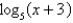 <strong>Condense the expression to the logarithm of a single term.</strong> A) B) C) D) E)