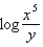 <strong>Condense the expression to the logarithm of a single term.</strong> A) B) C) D) E)